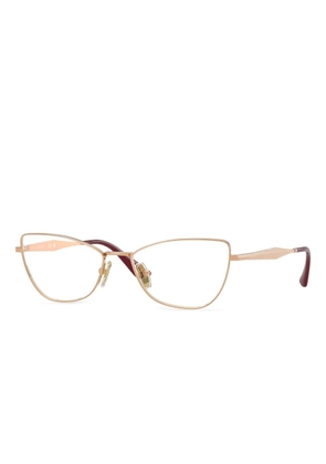 Vogue Eyewear cat-eye glasses - Gold