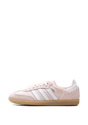 adidas Samba OG zigzag striped sneakers - Pink
