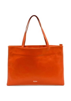 LA ROSE zip fastening tote bag - Orange
