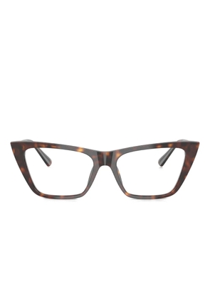 Jimmy Choo Eyewear JC3025 tortoiseshell cat-eye glasses - Brown
