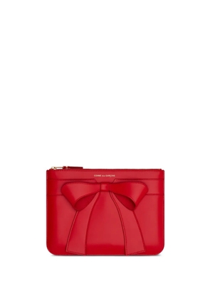 Comme Des Garçons Wallet Big Bow purse - Red