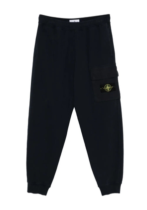 Stone Island cargo-pocket track pants - Blue
