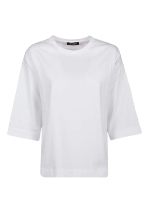 Aragona three-quarter sleeve T-shirt - White