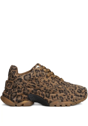 Ash animal-print sneakers - Brown