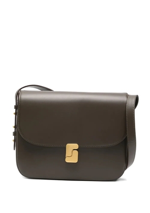 Soeur leather crossbody bag - Green
