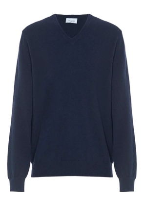 Malo V-neck cashmere sweater - Blue