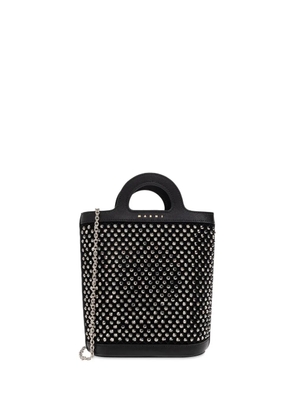 Marni crystal-embellished tote bag - Black