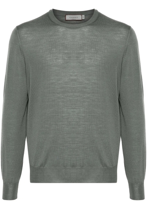 Canali fine-knit sweater - Green