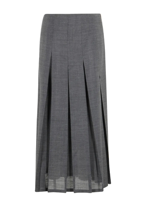 Alysi pleated skirt - Grey