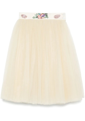 BODE Sunset Lily midi skirt - Neutrals