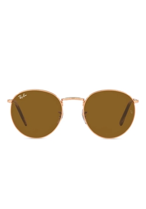 Ray-Ban New Round metal sunglasses - Gold