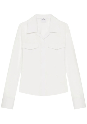 Courrèges two-flap pocket shirt - White