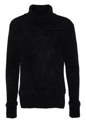 Givenchy logo-plaque sweater - Blue