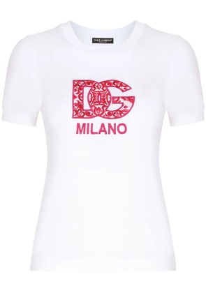 Dolce & Gabbana logo-print T-shirt - White