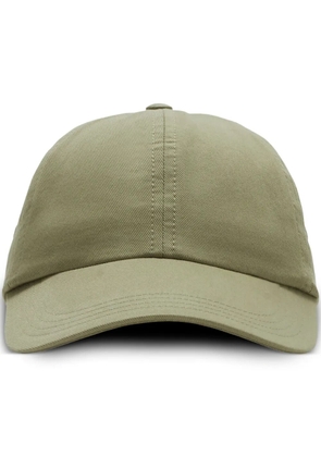 Burberry EKD logo-embroidered cotton baseball cap - Green