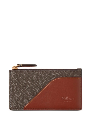 Mulberry Heritage zip-pocket card holder - Brown