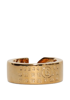 MM6 Maison Margiela minimal logo ring - Gold