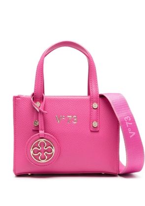 V°73 logo-lettering tote bag - Pink