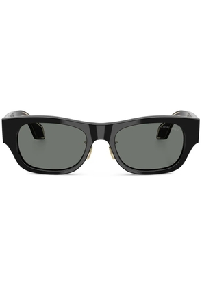 Giorgio Armani rectangle-frame sunglasses - Black