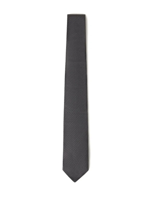 Lanvin silk tie - Black