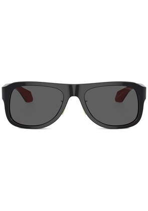 Giorgio Armani oversize-frame sunglasses - Black