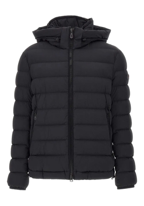 Peuterey hooded quilted down jacket - Black
