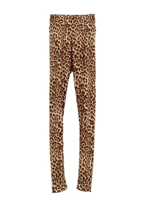 Duran Lantink leopard trousers - Brown