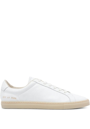 Common Projects round-toe leather sneakers - White