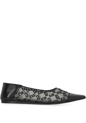 Givenchy 4G motif ballerina shoes - Black