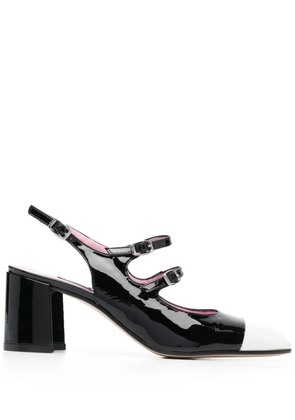 Carel Paris Papaya 65mm two-tone pumps - Black
