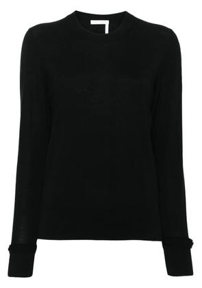 Chloé Marcie-buckled jumper - Black