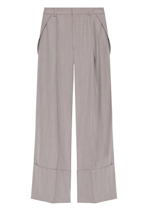 Victoria Beckham wide-leg trousers - Grey