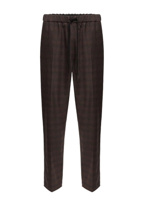 MM6 Maison Margiela checked trousers - Brown