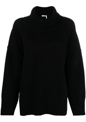 Chloé roll-neck cashmere jumper - Black