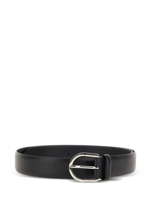 Orciani round buckle belt - Black
