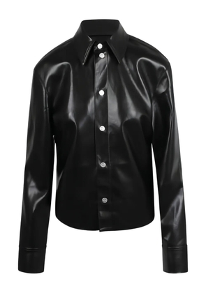 Nanushka classic-collar buttoned shirt - Black