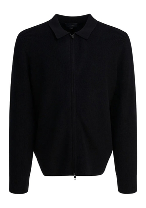 Vince zip-up ribbed jacket - Black