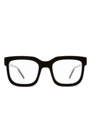 Kuboraum square-frame glasses - Black