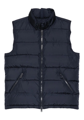 ASPESI zip-up padded gilet - Blue