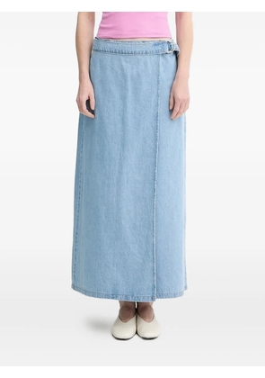 Levi's belted wrap skirt - Blue