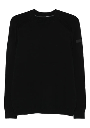 RRD panelled crew-neck sweater - Black