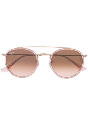 Ray-Ban round double bridge sunglasses - Pink
