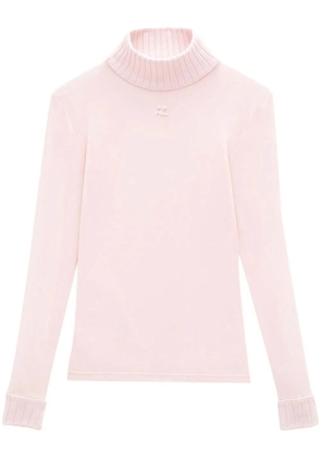 Courrèges Reedition second-skin top - Pink