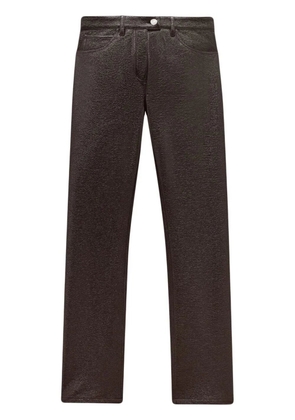 Courrèges Reedition five-pocket trousers - Brown