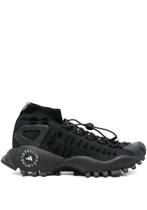 adidas by Stella McCartney ridged-sole lace-up sneakers - Black
