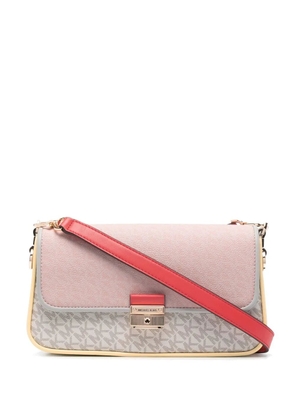 Michael Michael Kors Bradshaw logo-print shoulder bag - Neutrals