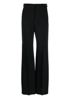 Del Core high-waist flared trousers - Black