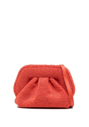 Themoirè Gea Re-Fur clutch bag - Orange
