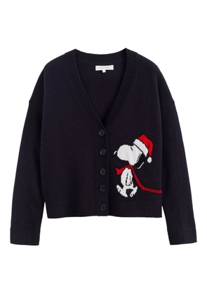 Chinti & Parker snoopie holiday cardigan - Blue