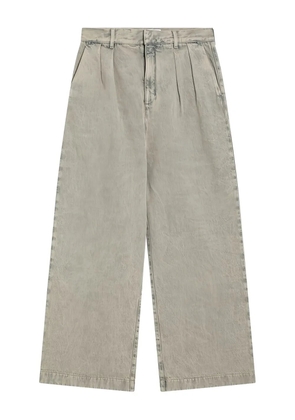 LOEWE pleat-detailing jeans - Neutrals